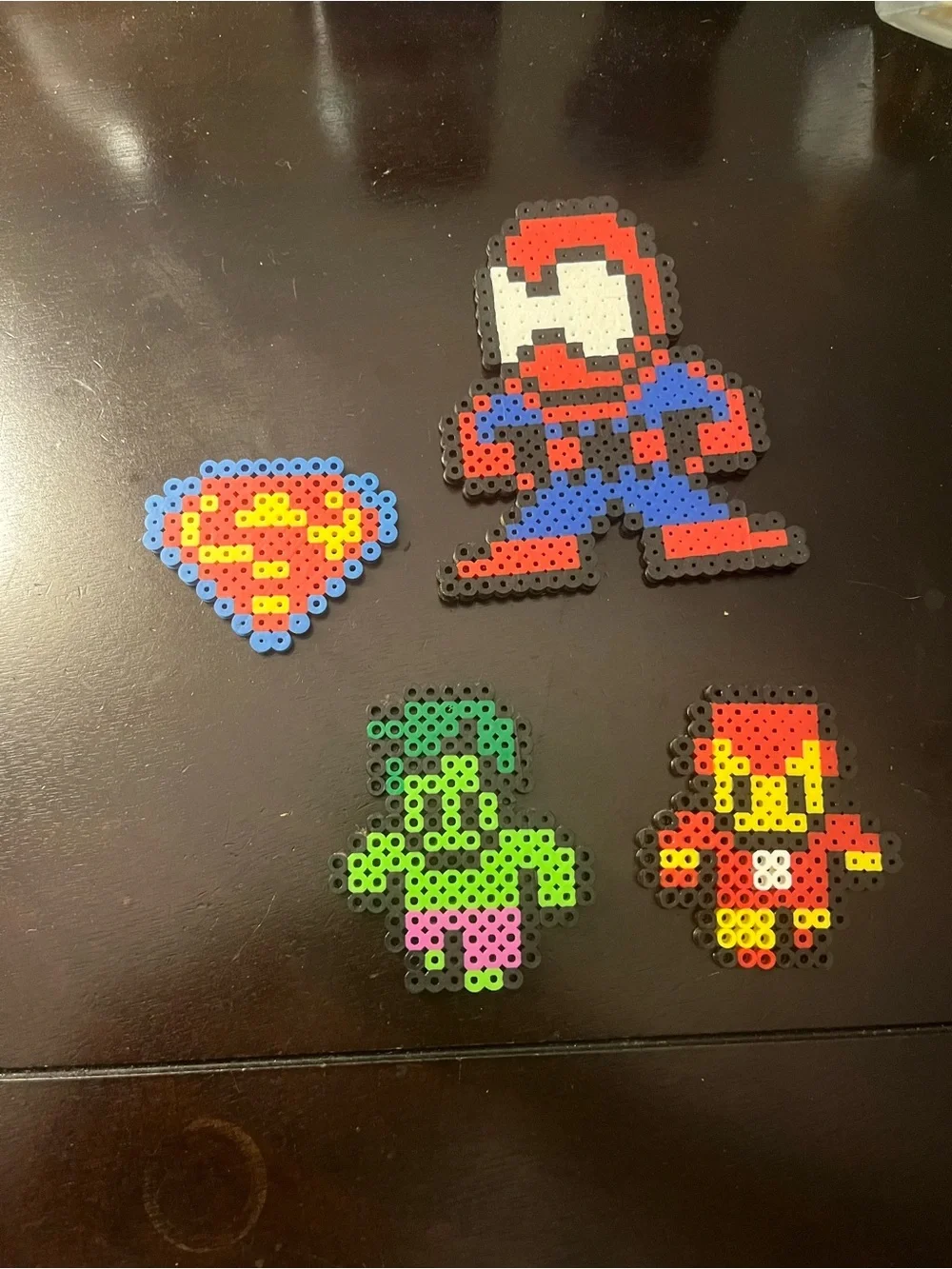 Perler Bead Superhero & Cartoon Characters Collection